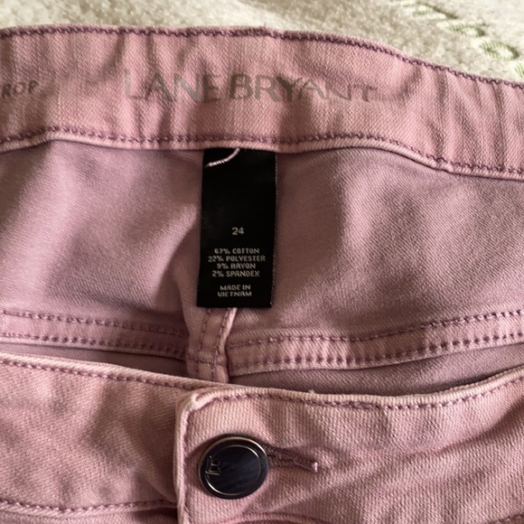 Light purple denim capris - Picture 5 of 5